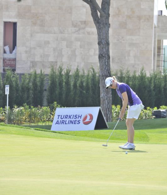 Rebecca Codd pars the 17th in the first round of the Turkish Airlines Ladies Open in Belek