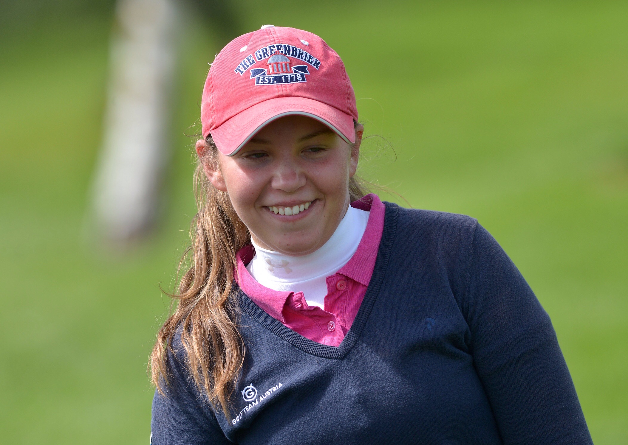 Isabella Holpfer (Austria) winner of the 2015 Irish Women's Open Strokeplay Championship. Picture: Pat Cashman