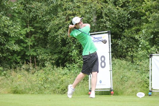 Dermot McElroy pictured earlier in the week. Picture: Golf.se