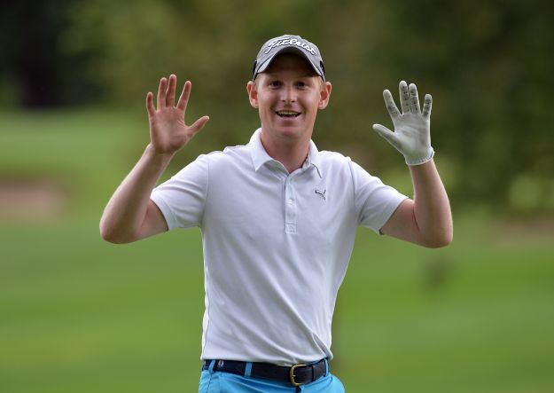 10 under - Geoff Lenehan, pictured at Mullingar last year, led the qualifiers at Royal Portrush. Picture: Pat Cashman
