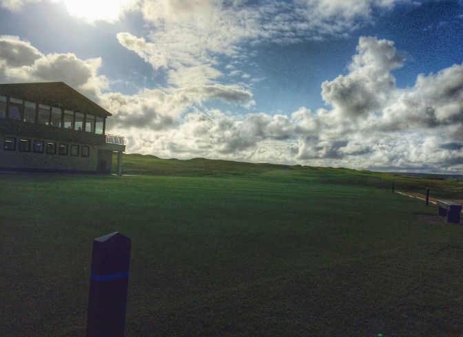 Lahinch in the late afternoon on day one