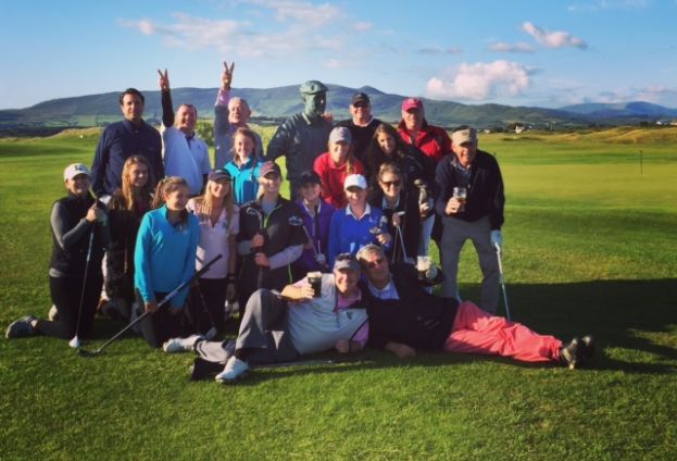 Carrs drive ahead in Father and Daughter at Waterville