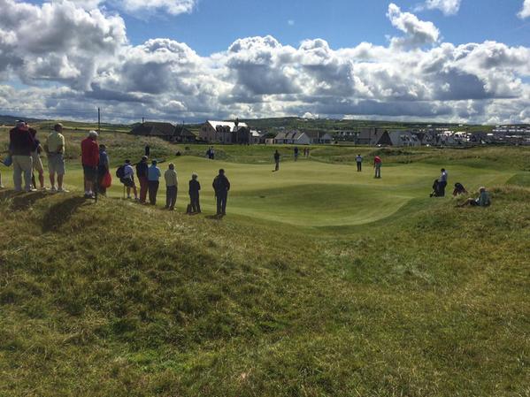 Pat Murray birdies the 17th to end the title defence of Shandon Park's Stuart Bleakley