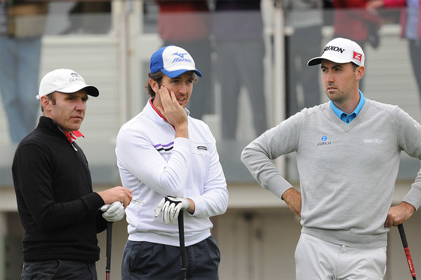 Colm Moriarty, Richard Kilpatrick and Niall Kearney at Dundalk