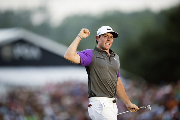 Rory McIlroy will be hoping in celebrate another successful Dubai Duty Free Irish Open next May. Picture: Getty Images