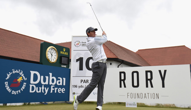 Rory McIlroy at Royal County Down earlier this year. Picture: Getty Images