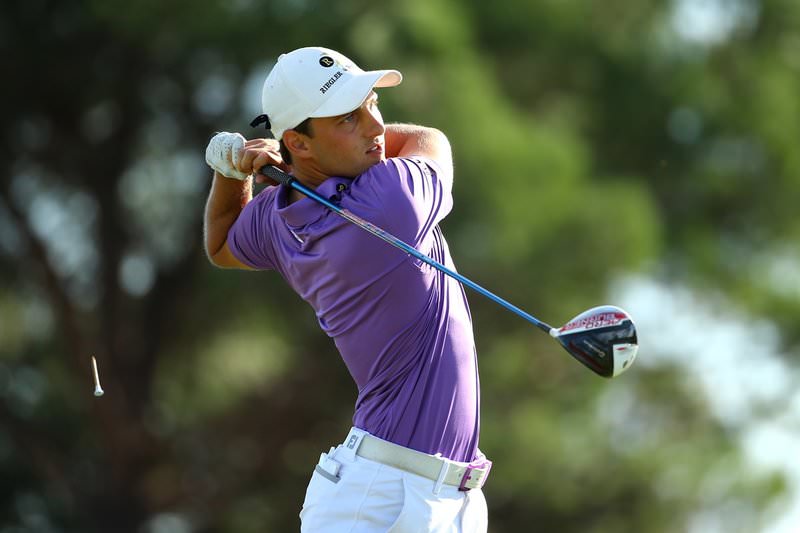 Lukas Nemecz looks good at Q School's halfway point. Picture: Getty Images