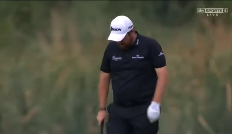 A disconsolate Shane Lowry in Sun City