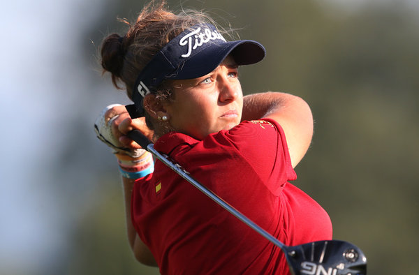 European champion and world amateur No 3, Maria Parra of Spain