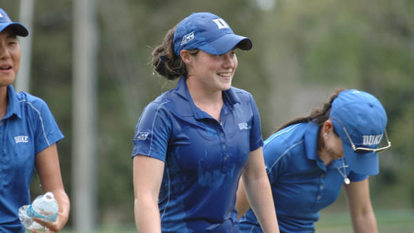 Leona Maguire. Courtesy: Lindy Brown, Duke Sports Information