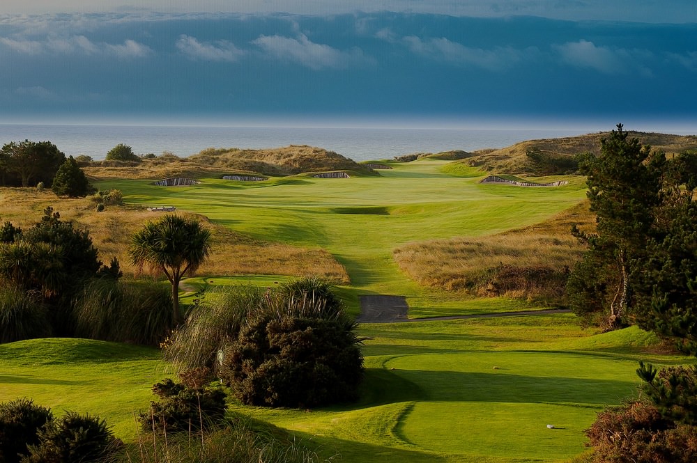 A bird's eye view of the 10th hole. Picture © Pat Ruddy