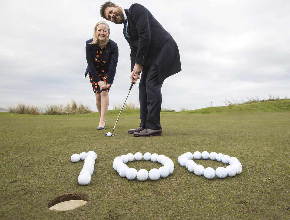 Irish Open tickets going fast; sell-out expected as 100-day countdown begins