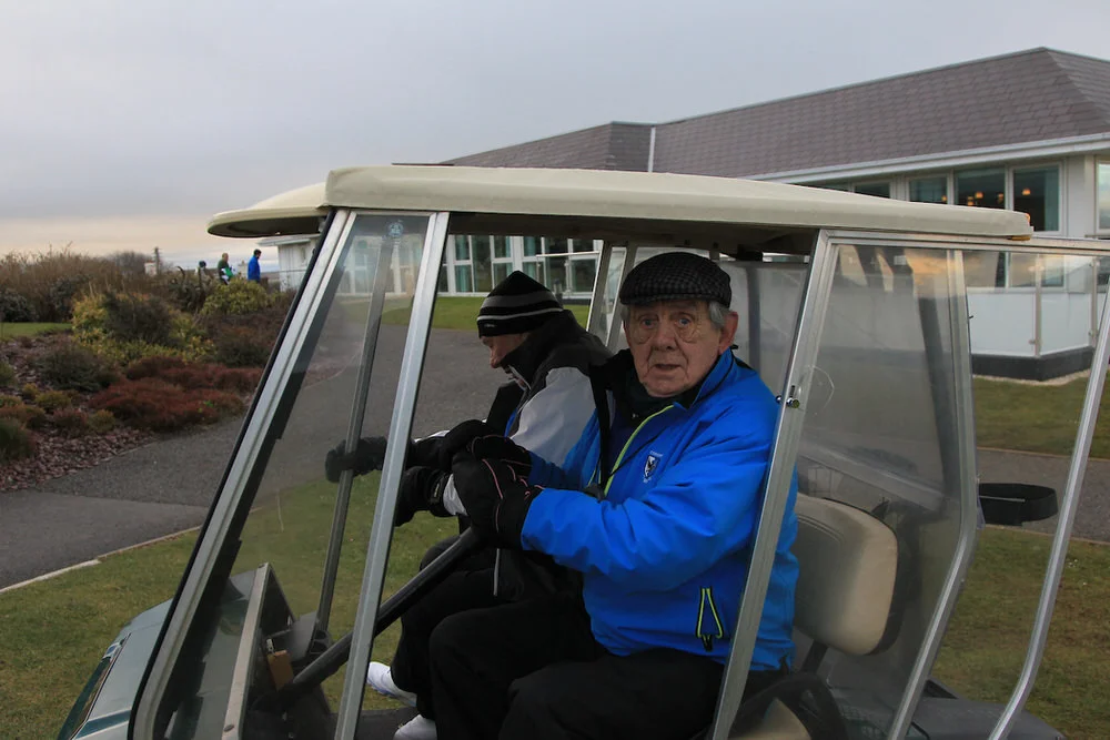 Fred Perry during the semi-finals of the West of Ireland Amateur Open Championship at County Sligo Golf Club, Rosses Point on Tuesday 29th March 2016. Picture: &nbsp;Golffile / Thos Caffrey
