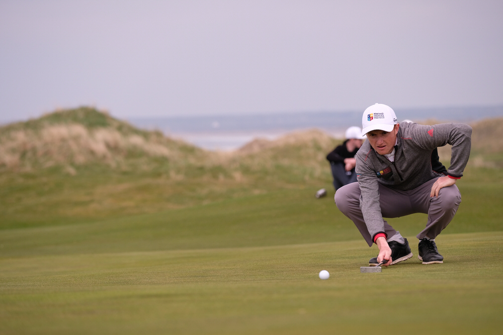  Ronan Mullarney (MU) during the final of the Irish Students Amateur Open Championship, Tralee Golf Club, Tralee, Co Kerry, Ireland. 12/04/2018.
Picture: Golffile | Fran Caffrey


All photo usage must carry mandatory copyright credit (� Golffile | Fr