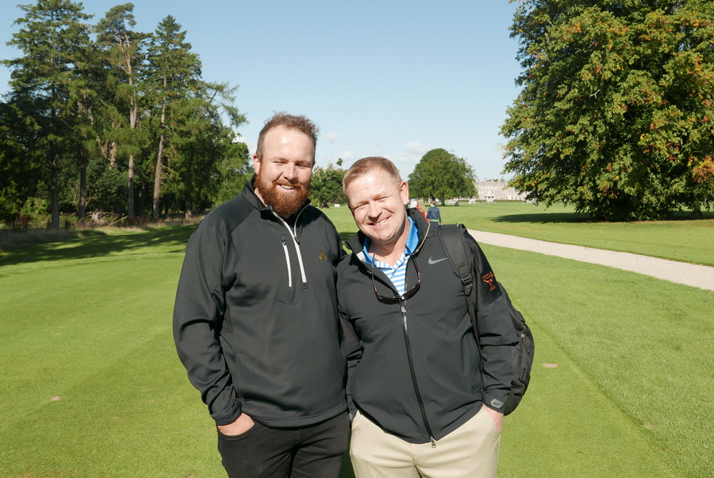 Offaly's Shane Lowry and Richie Coughlan