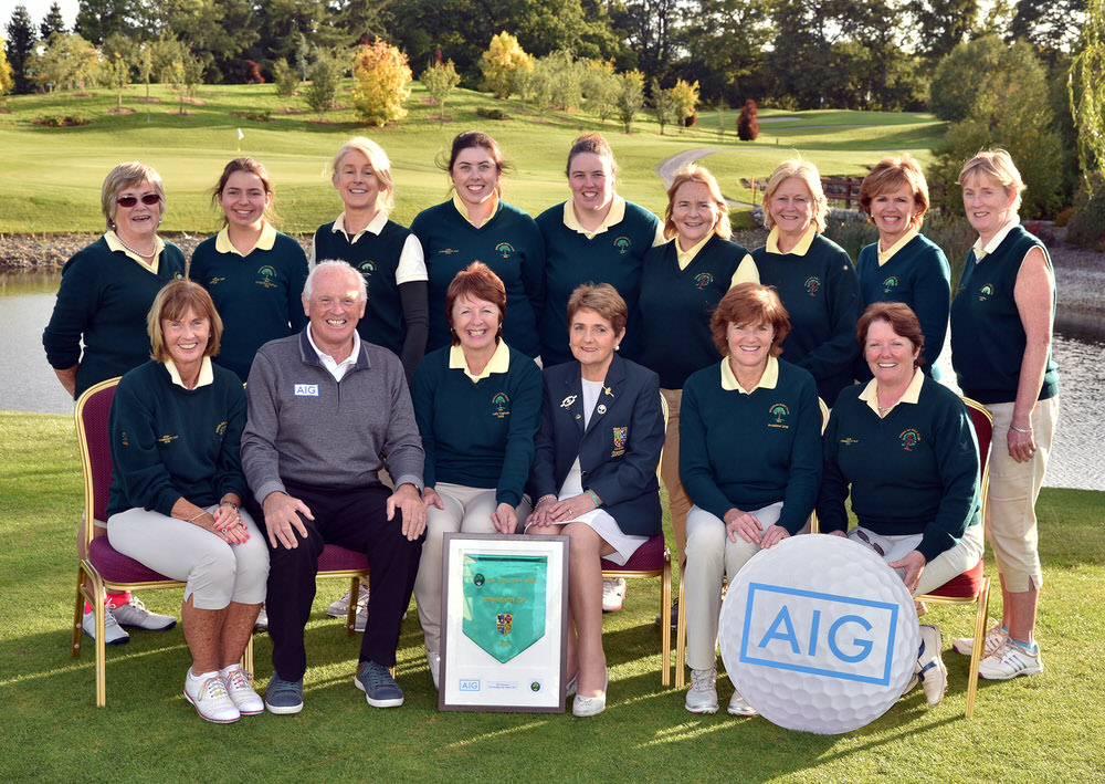 2018 AIG Ladies Cups and Shields Finals at Knightsbrook Golf Clu