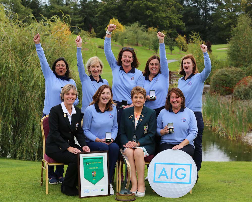  Smurfit Golf Club win the Challenge Cup at the AIG Ladies Cups and Shields All Ireland Finals at Knightsbrook Hotel and Golf Club Resort.

image by Jenny Matthews (www.cashmanphotography.ie) 