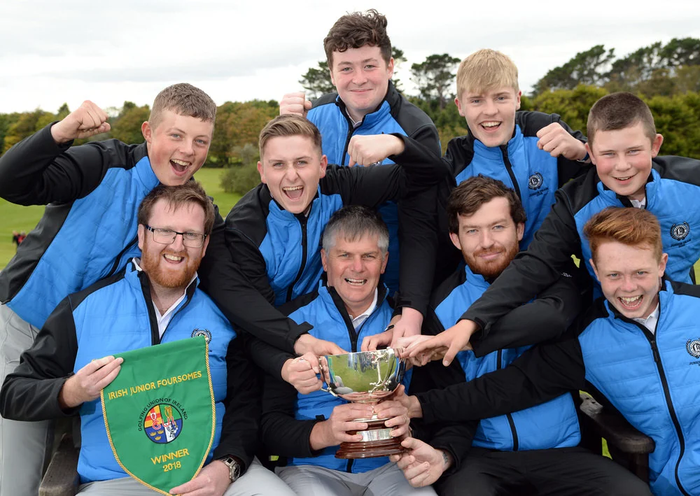 2018 Junior Foursomes All Ireland Finals at Tramore Golf Club