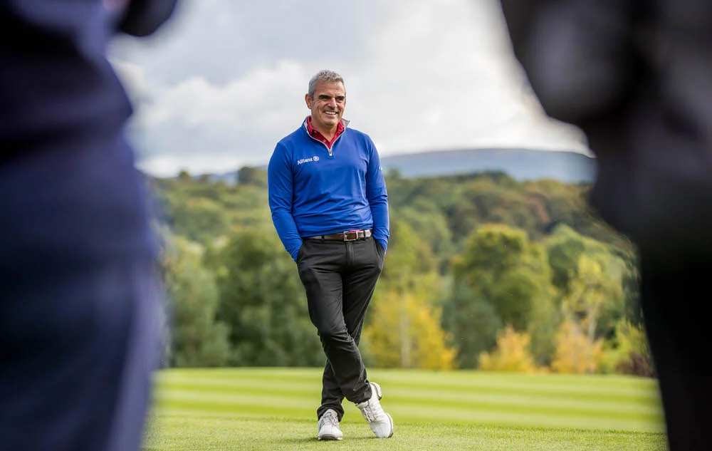 McGinley and Harrington beat the wind in Scotland