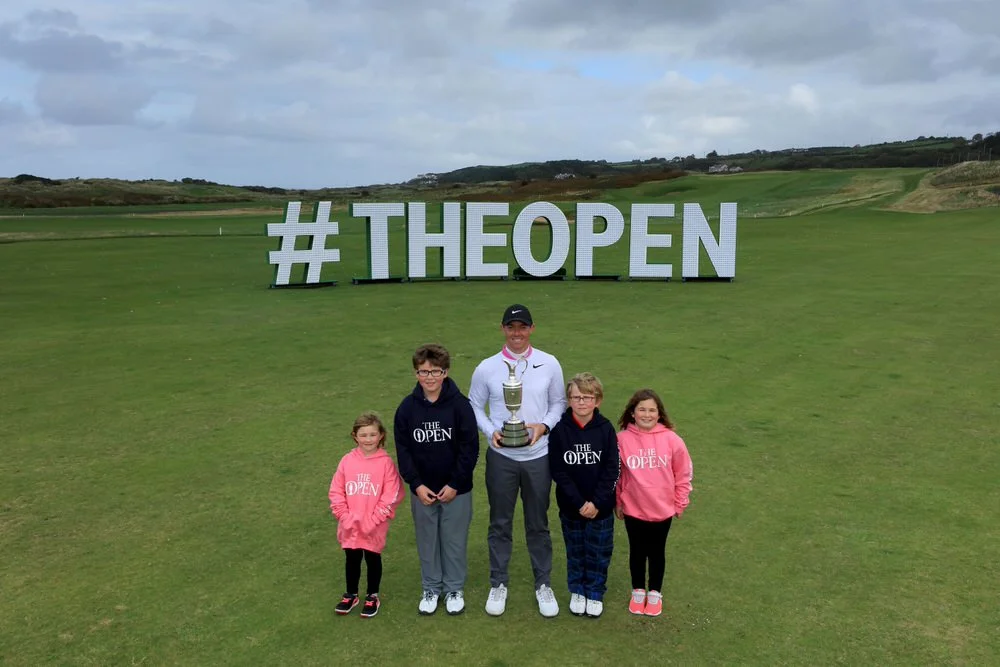 McIlroy launches "Epic Journey" to The Open at Royal Portrush