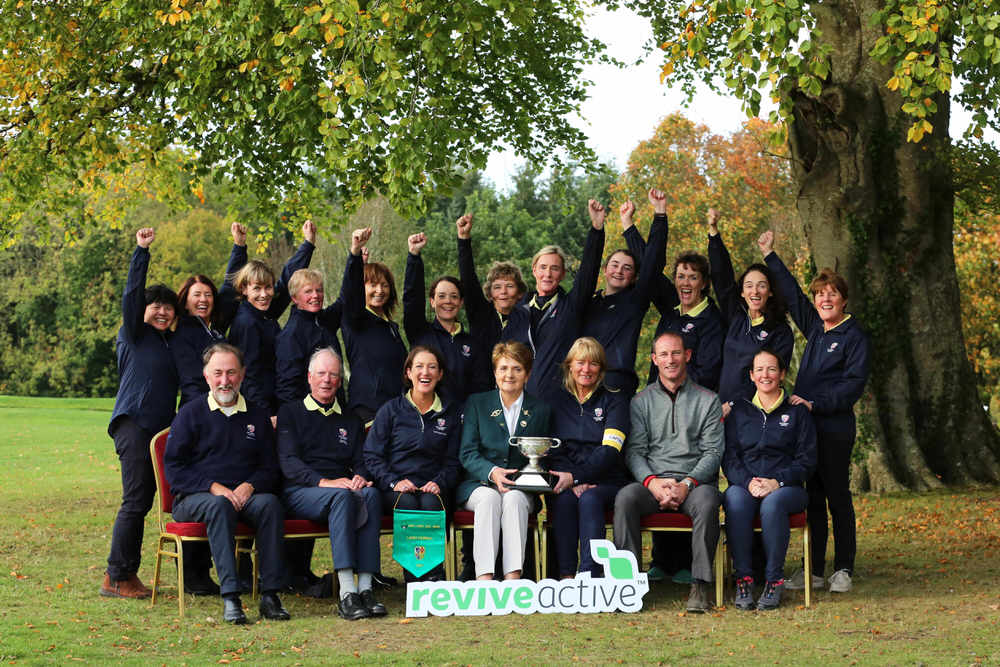  Dunlaoghaire win the 2018 Revive Active Fourball National Finals at Tullamore Golf Club.

image by Jenny Matthews (www.cashmanphotography.ie) 