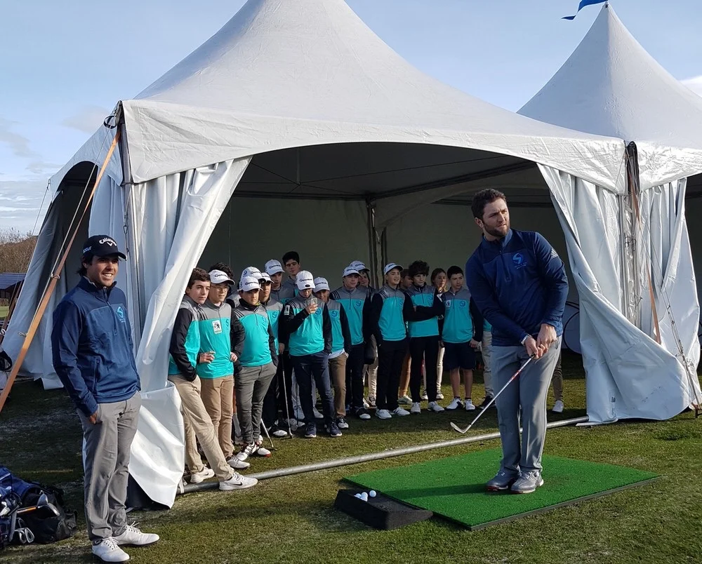 Seve&Jon golf for kids Javier Ballesteros y Jon Rahm.jpg