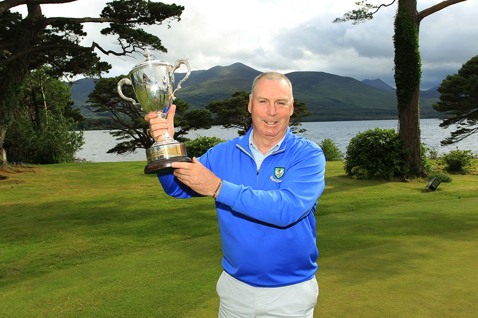  Munster Seniors Amateur Open winner Garth McGimpsey (Royal Portrush) who won the title in Killarney Golf & Fishing Club.
Picture: Niall O'Shea 