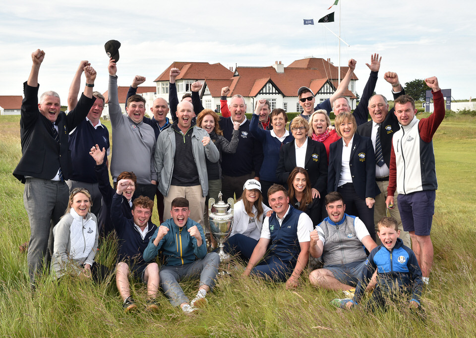 Mallow Golf Club members celebrate with James Sugrue