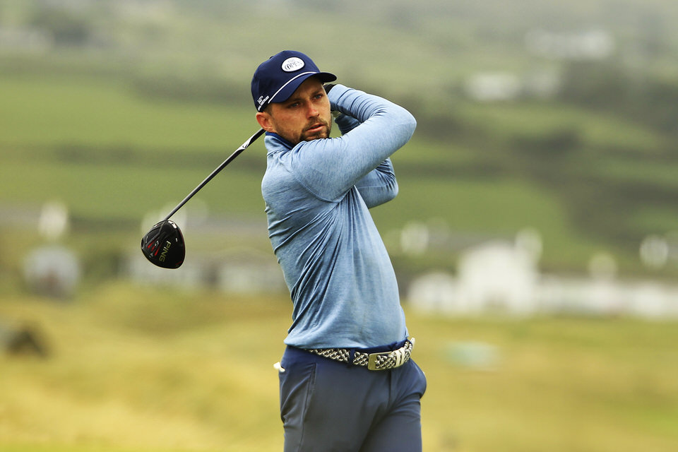  Keith Egan (Carton House) pictured during the second round of the South of Ireland at Lahinch.
Picture: Niall O'Shea 