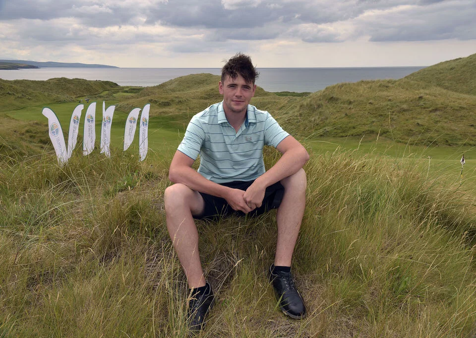 Robert Brazill (Naas) at Ballybunion. Picture: Pat Cashman