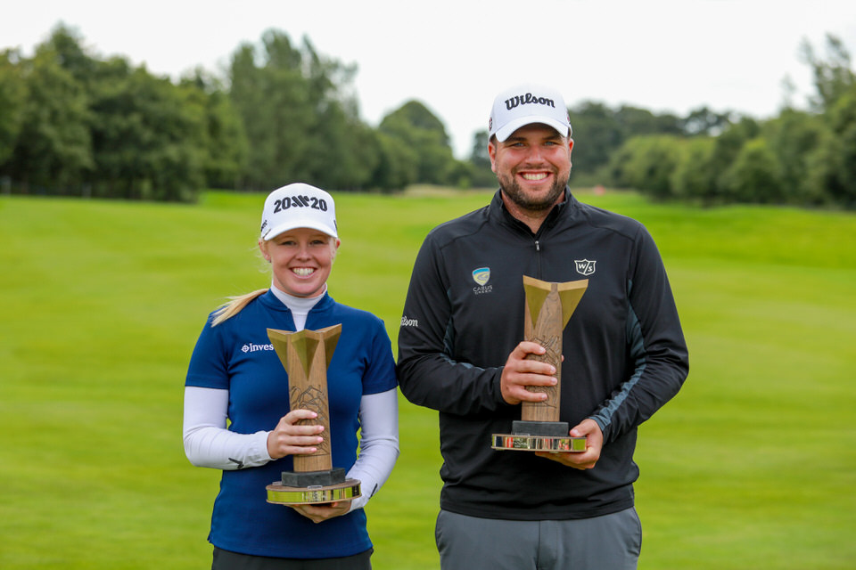  PressEye - Belfast - Northern Ireland - 18th August 2019

Fourth and Final Round of the ISPS Handa World Invitational Men / Women. The competition takes place from August 14th - 18th at Galgorm Castle Golf Club and Masserene Golf Club. 

Pictured: J