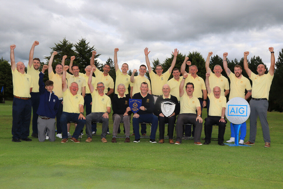  Team Nenagh winners of the AIG Jimmy Bruen Shield Munster Final, Nenagh Golf Club, Nenagh, Co Tipparery.  20/07/2019.
Picture: Golffile | Thos Caffrey


All photo usage must carry mandatory copyright credit (© Golffile | Thos Caffrey) 