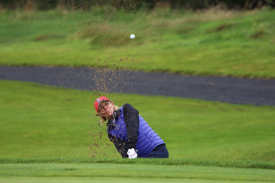  Fiona McGann (Limerick) during the Senior Foursomes at Knightsbrook Hotel and Golf Resort during the AIG Cups and Shields.

image by Jenny Matthews (www.cashmanphotography.ie)

 