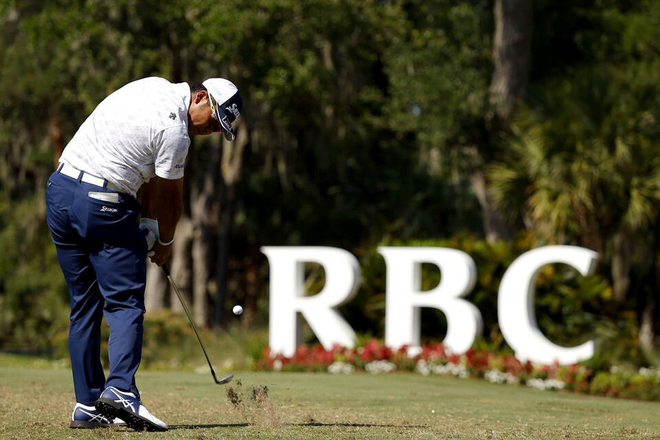 HILTON HEAD ISLAND, SOUTH CAROLINA - JUNE 18: Hideki Matsuyama of Japan during the first round of the RBC Heritage on June 18, 2020 at Harbour Town Golf Links in Hilton Head Island, South Carolina. (Photo by Kevin C. Cox/Getty Images) 