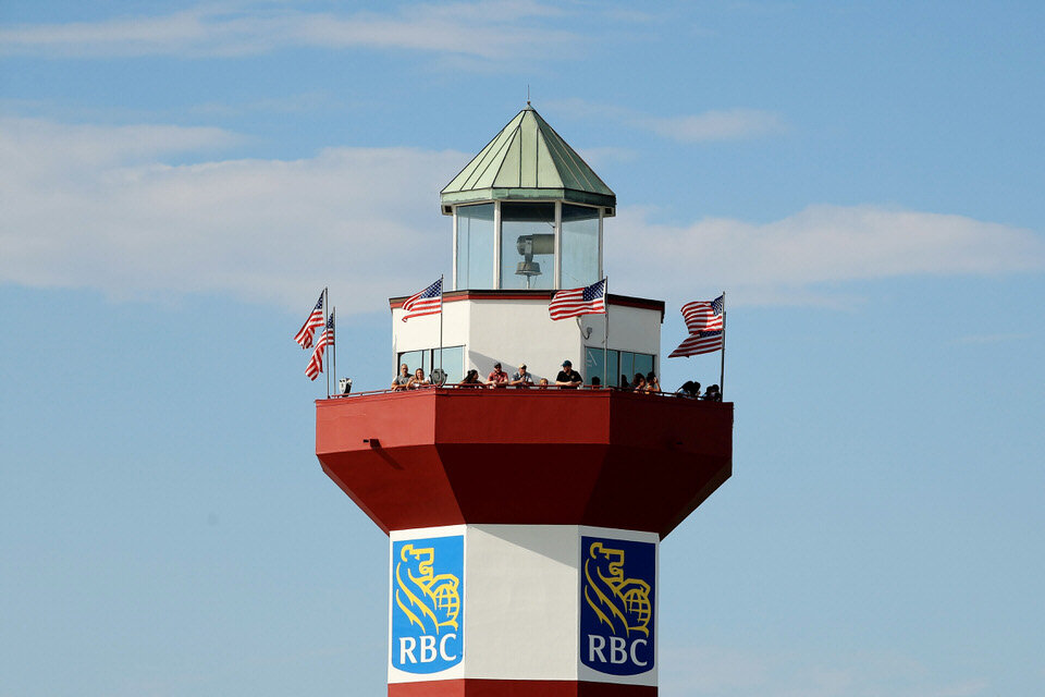  HILTON HEAD ISLAND, SOUTH CAROLINA - JUNE 20: A general view of the lighthouse during the third round of the RBC Heritage on June 20, 2020 at Harbour Town Golf Links in Hilton Head Island, South Carolina. (Photo by Streeter Lecka/Getty Images) 