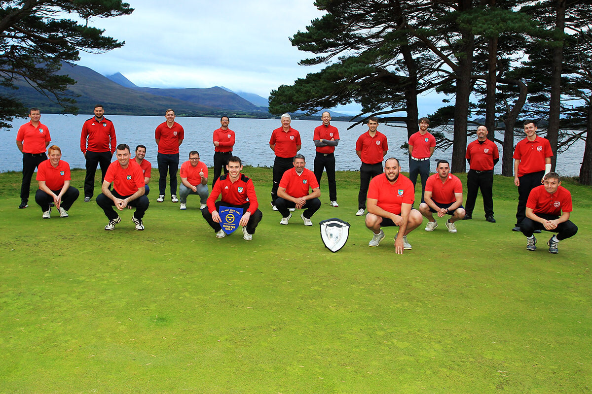  Berehaven Golf Club pictured after winning the Munster Final of the AIG Jimmy Bruen Shield, beating Shannon in the final in Killarney.Picture: Niall O'Shea 