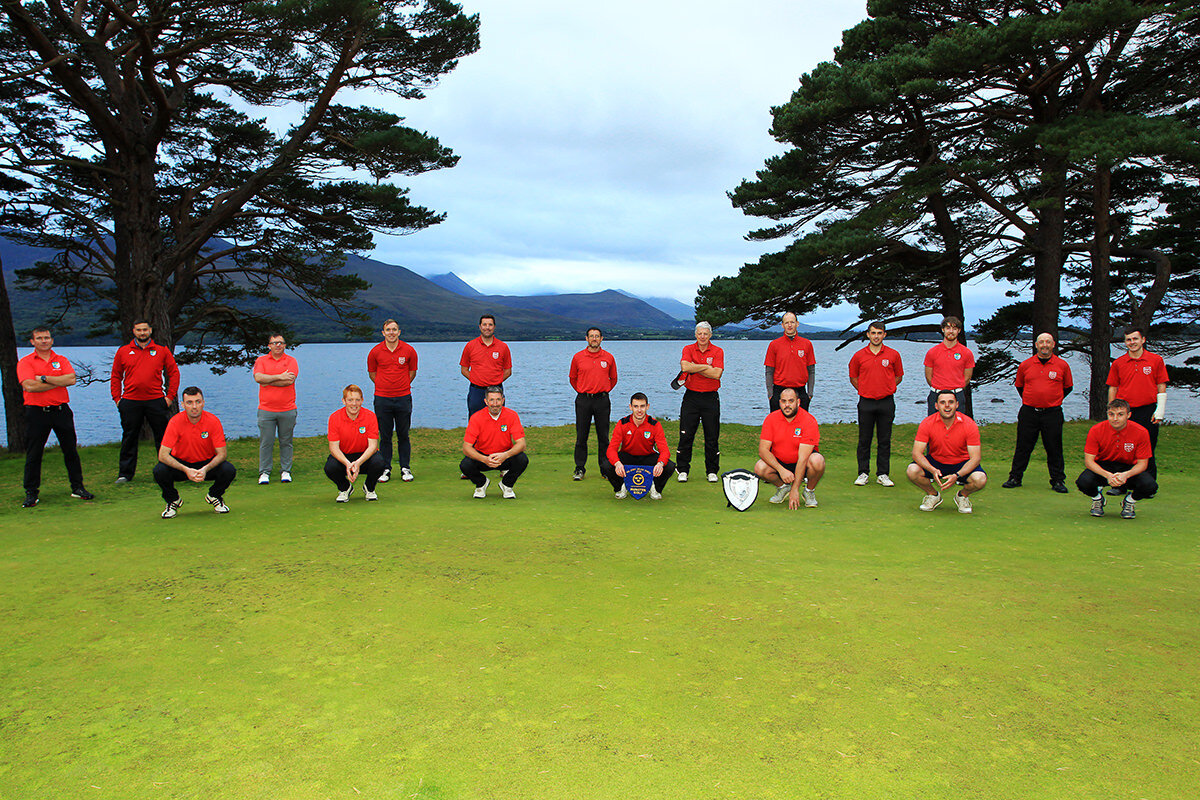  Berehaven Golf Club pictured after winning the Munster Final of the AIG Jimmy Bruen Shield, beating Shannon in the final in Killarney.Picture: Niall O'Shea 