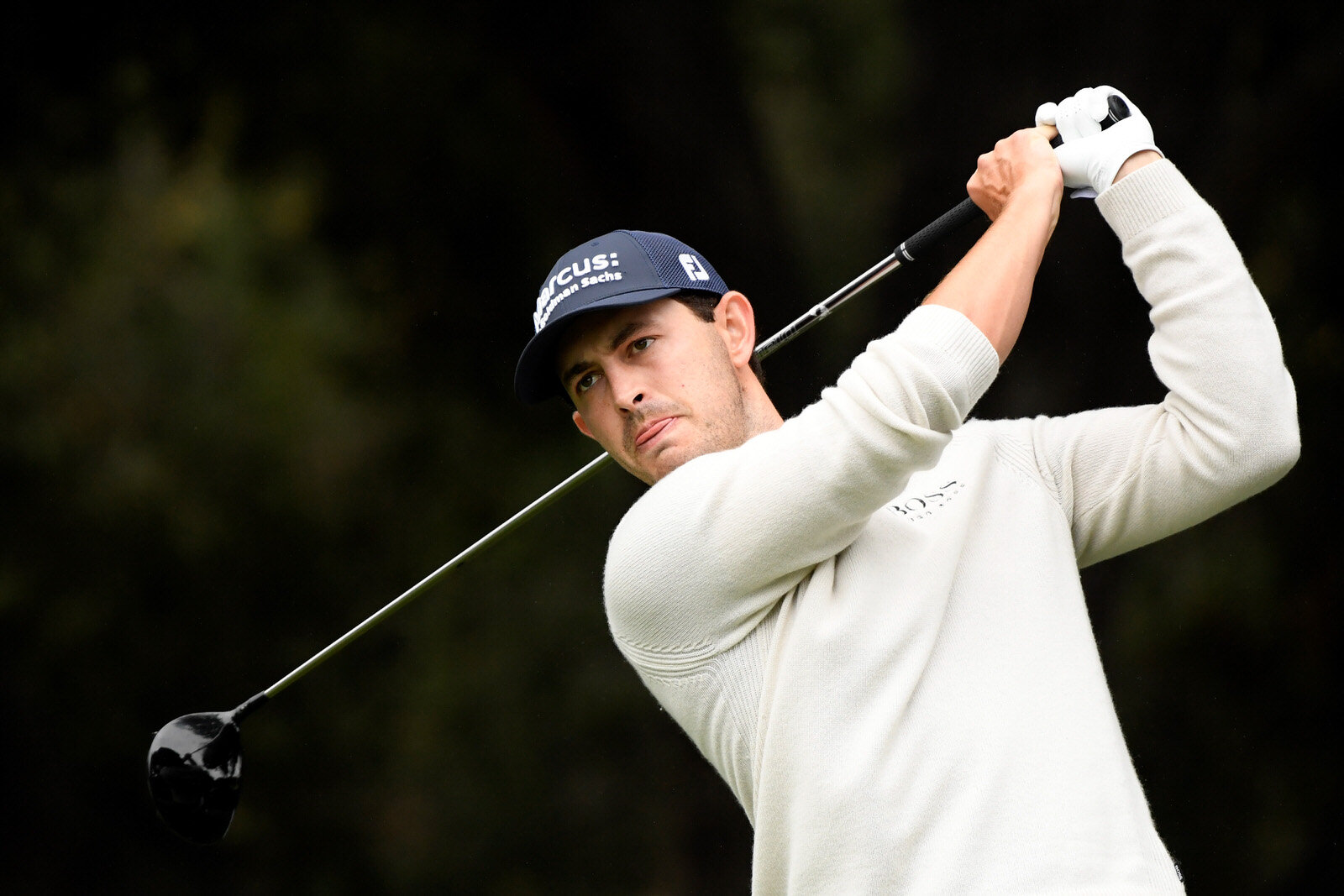  THOUSAND OAKS, CALIFORNIA - OCTOBER 25: Patrick Cantlay of the United States plays his shot from the second tee during the final round of the Zozo Championship @ Sherwood on October 25, 2020 in Thousand Oaks, California. (Photo by Harry How/Getty Im