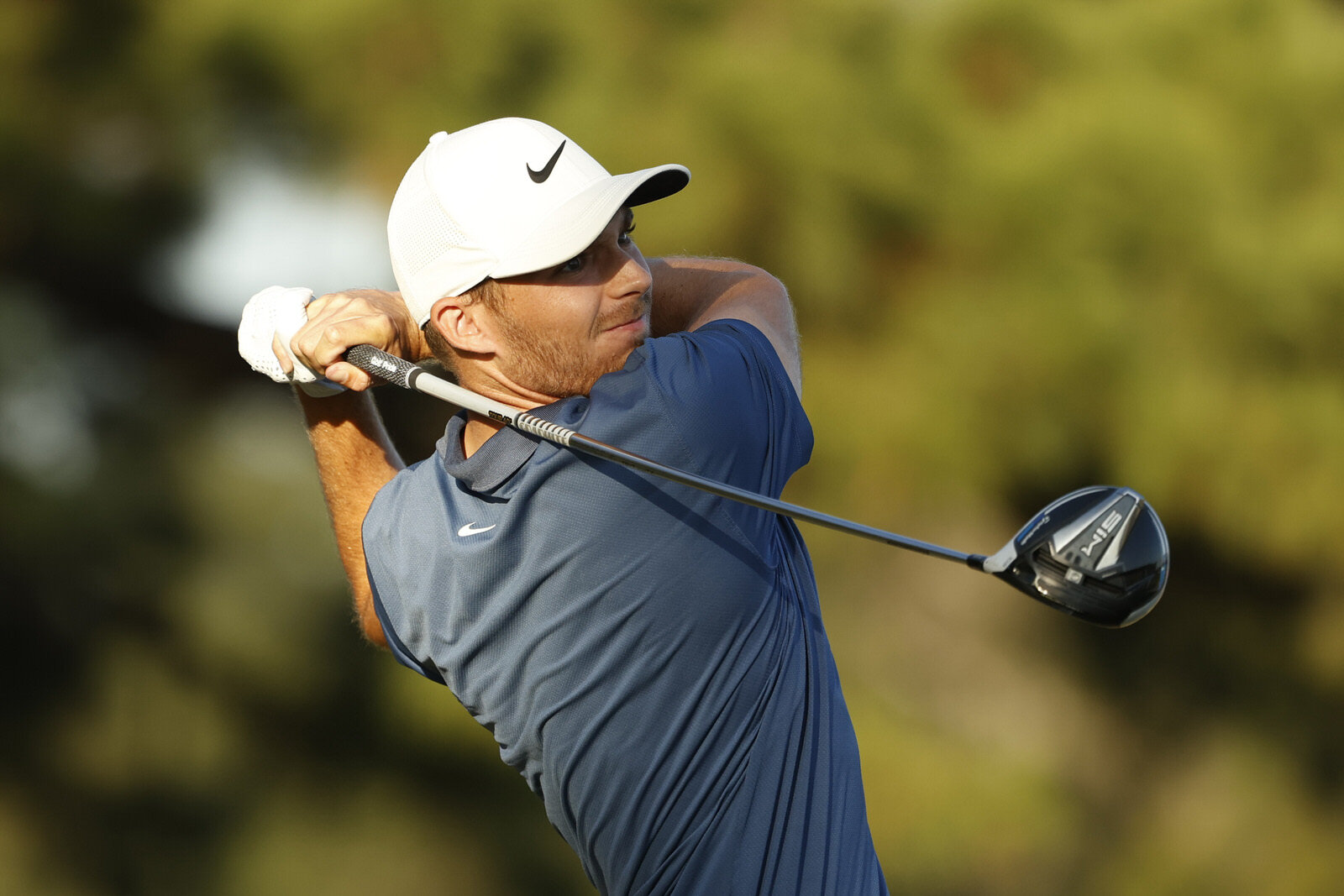  HOUSTON, TEXAS - NOVEMBER 06: Aaron Wise of the United States plays his shot from the 14th tee during the second round of the Houston Open at Memorial Park Golf Course on November 06, 2020 in Houston, Texas. (Photo by Maddie Meyer/Getty Images) 