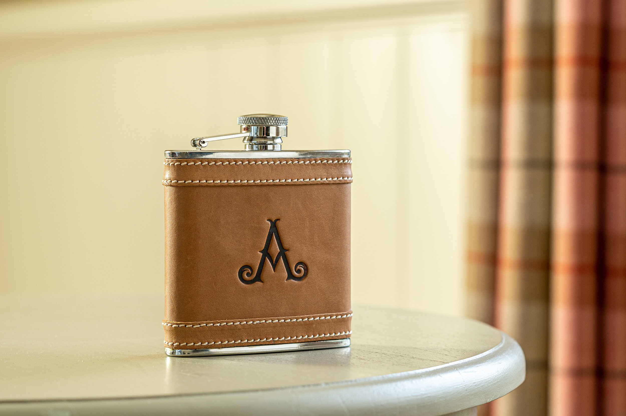 Bespoke Adare Manor Leather bound Flask.jpg