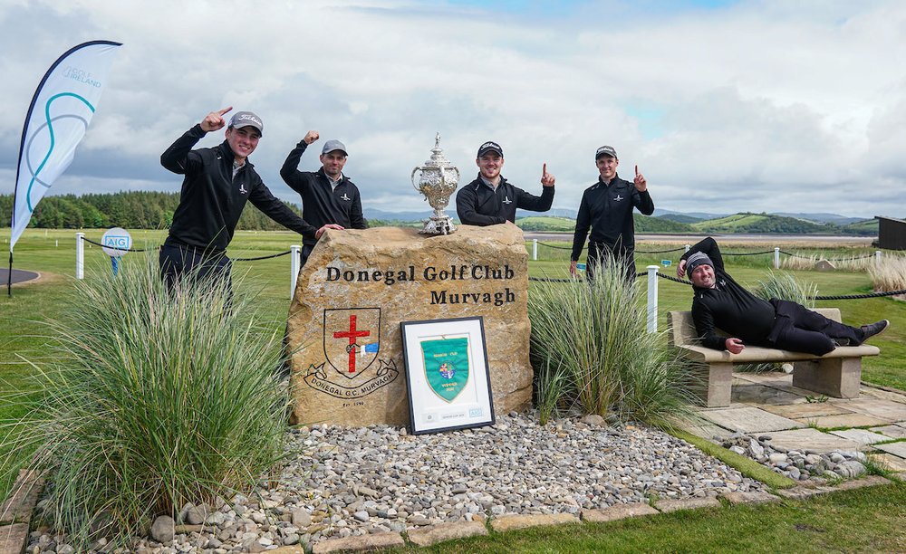 Carton House won the AIG Men's Senior Cup at the AIG Men’s Cups &amp; Shields Finals 2020, Donegal Golf Club, Murvagh, Donegal, Ireland.  11/06/2021 Picture: Golffile | Thos Caffrey