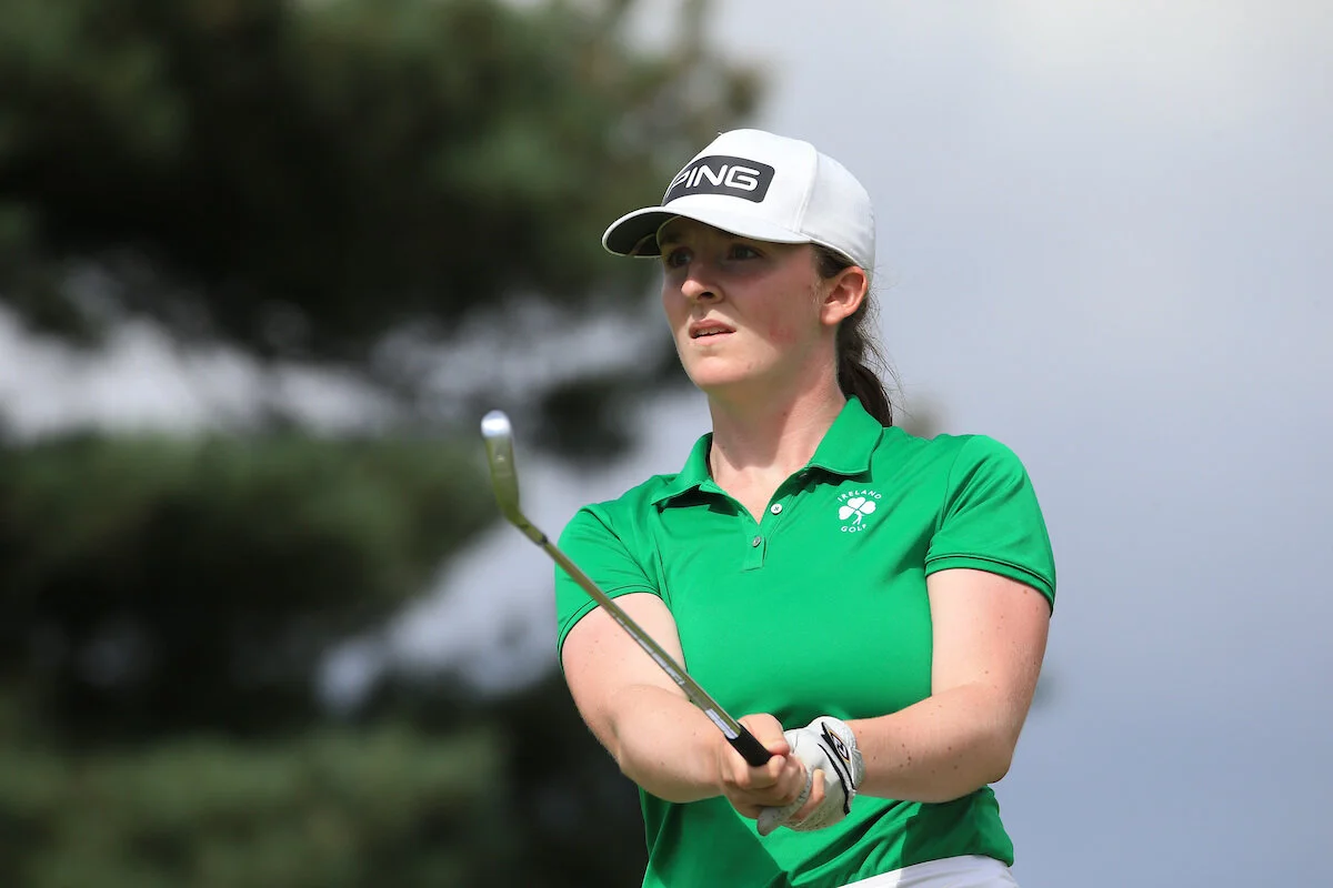 Curtis Cup caps for Lauren Walsh and Annabel Wilson