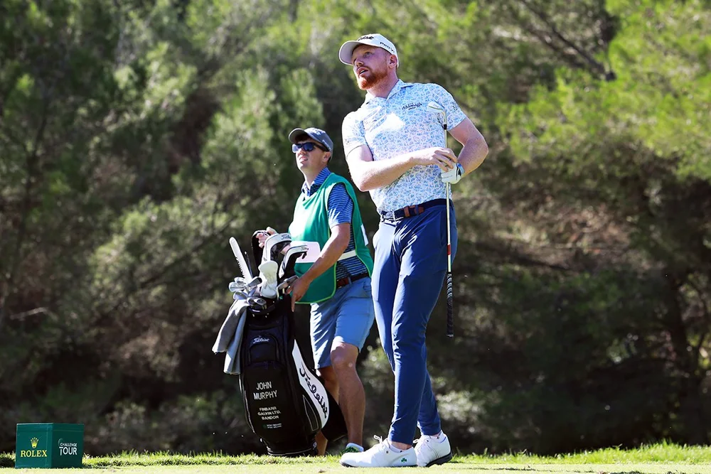 John Murphy in action during the Rolex Callenge Tour Grand Final at Alcanada Golf Club in Mallorca. Picture: Niall O'Shea