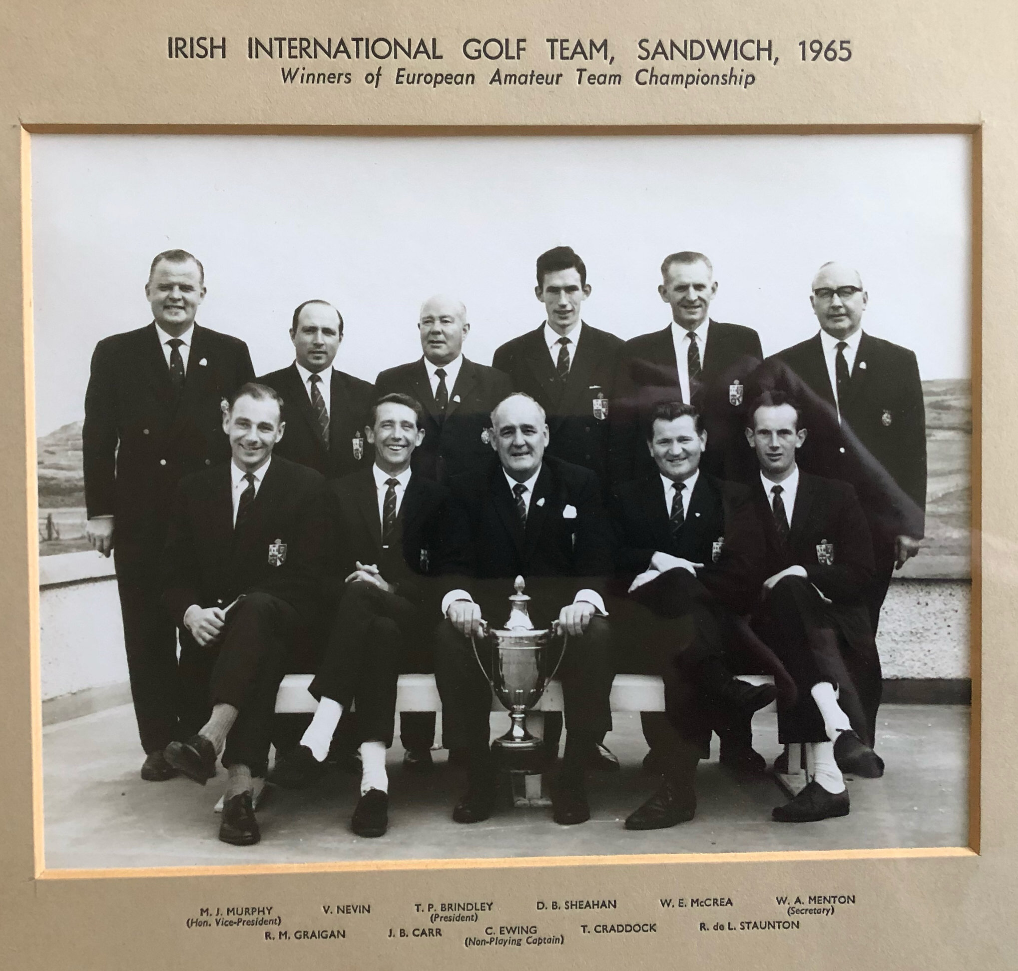 European champions at Sandwich in 1965