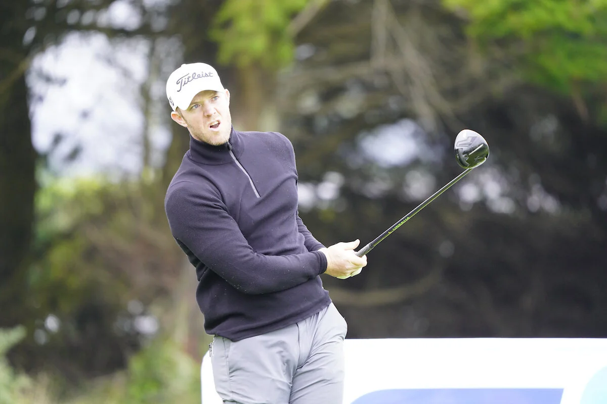 O'Keeffe lurking in Flogas Irish Amateur Open quest as high winds blow at The European Club