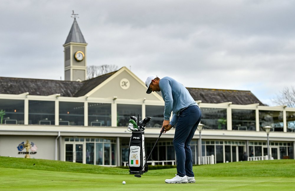 Seamus Power at the K Club. Photo by Brendan Moran/