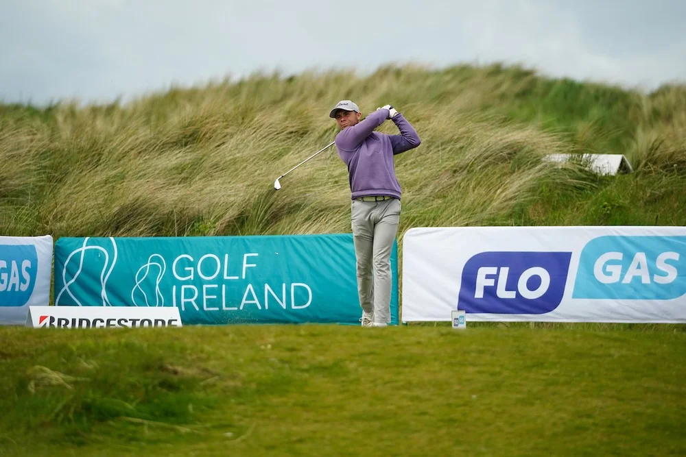 Matthew  Wilson (Scotland) during the 1st round of the Flogas Irish Amateur Open in The Island golf club, Donabate, Co. Dublin Ireland. 12/05/2022. Picture: Golffile | Fran Caffrey