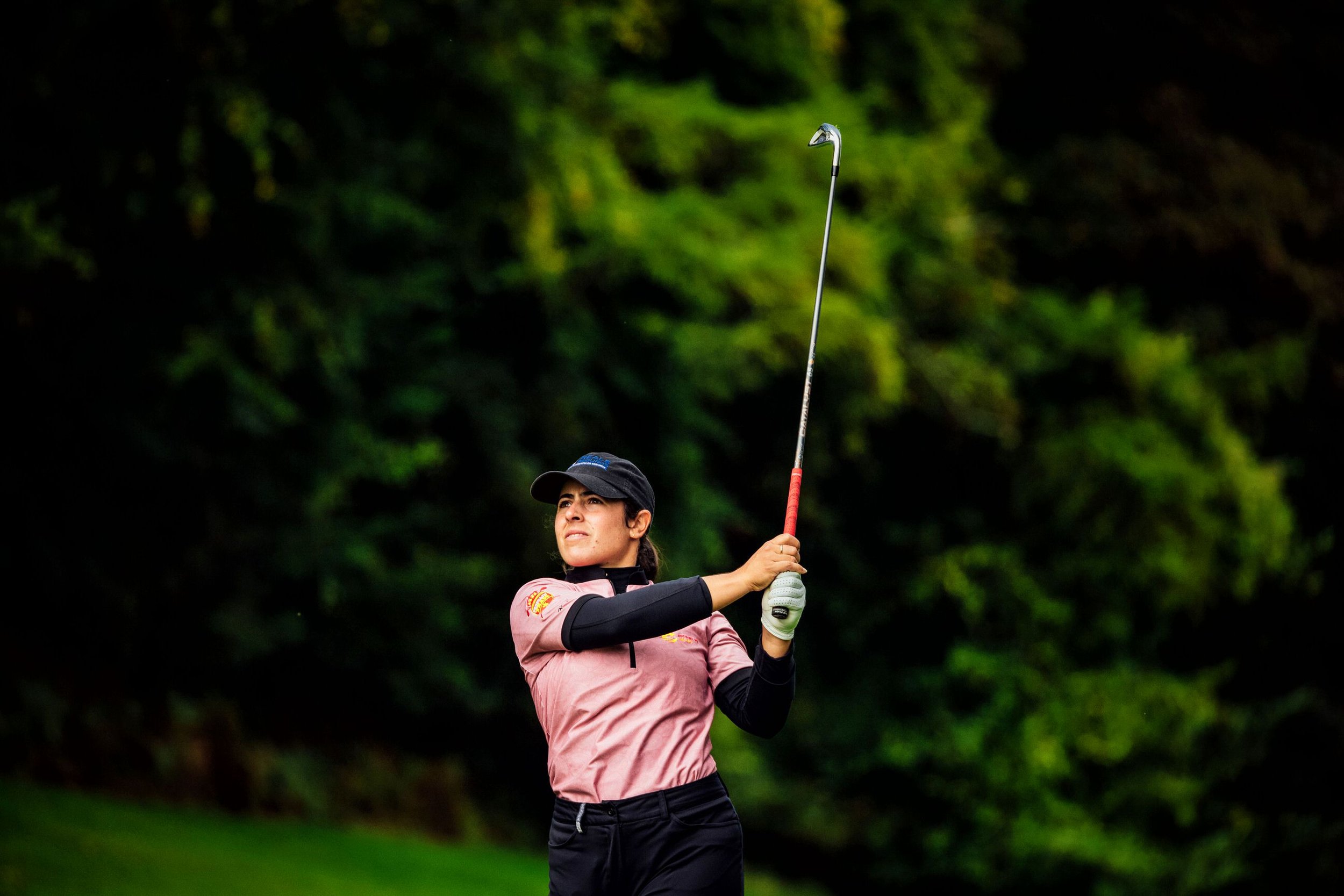  No Repro FeeSpains Ana Palaez Trivino pictured playing the 8th hole on Thursdays Dayu 1 of the KPMG Women's Irish Open in Dromoland Castle Golf Club, Newmarket On Fergus, Clare today as The Ladies European Tour returns to Irish shores for the first 