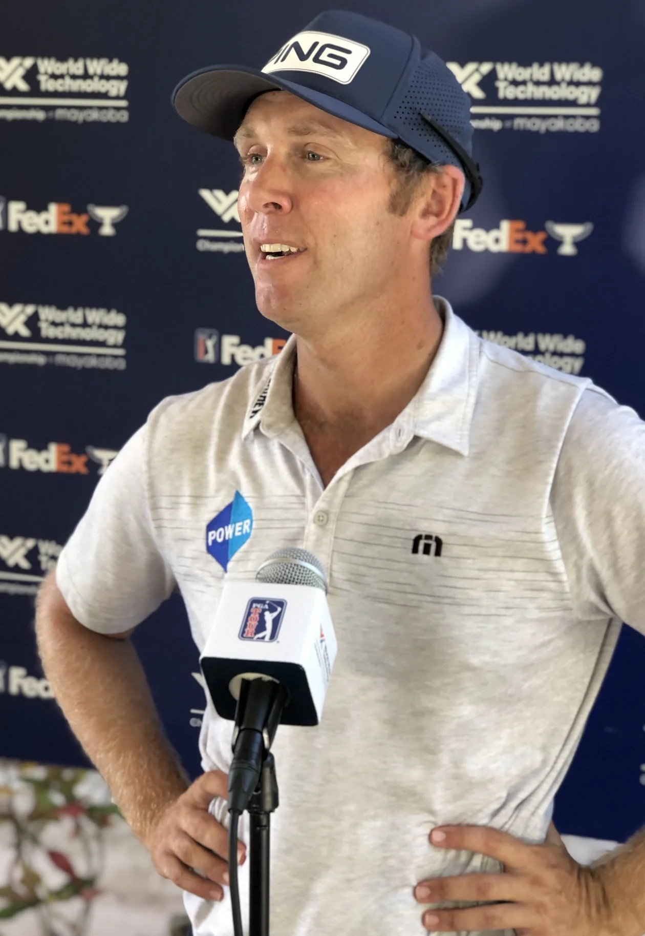 Recharged Power fires 63 to contend for back-to-back wins after getting "fun" back into his game