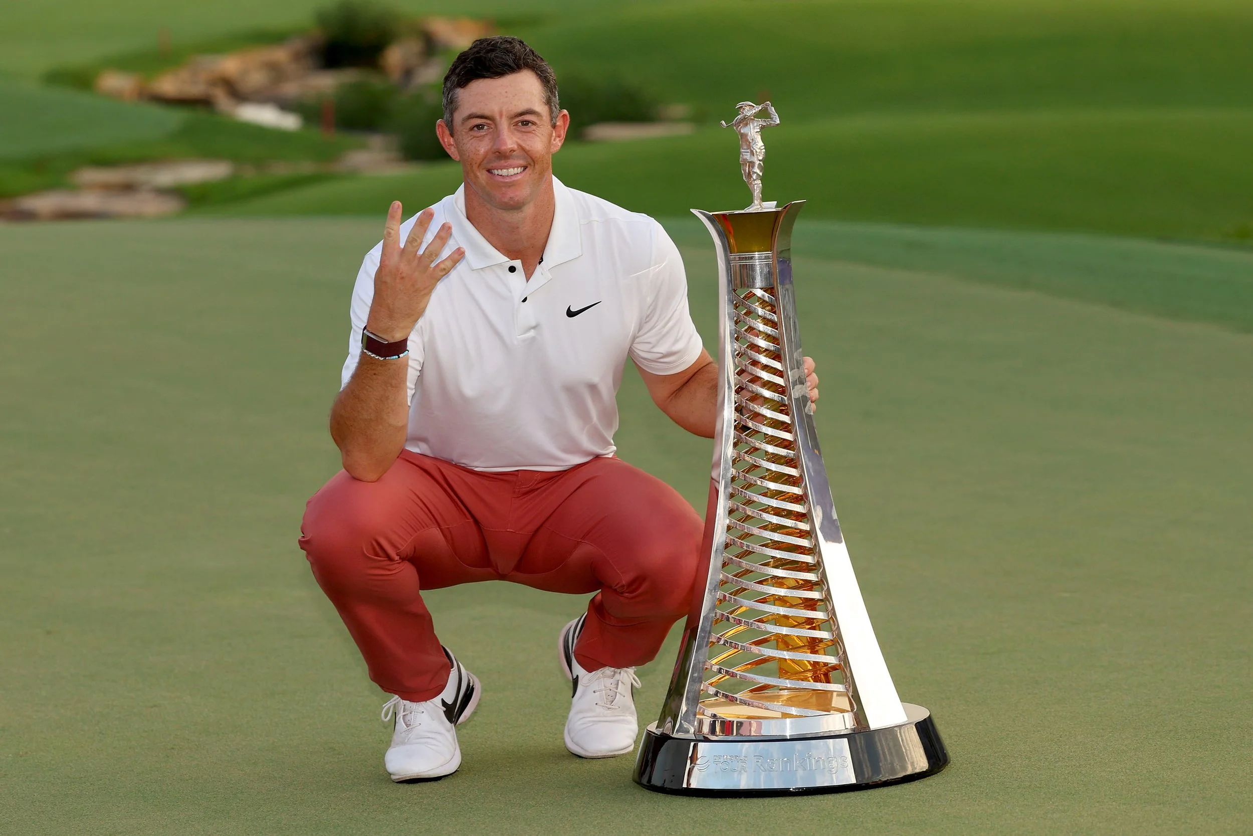 McIlroy wins Association of Golf Writers' Award for record-equalling fourth time
